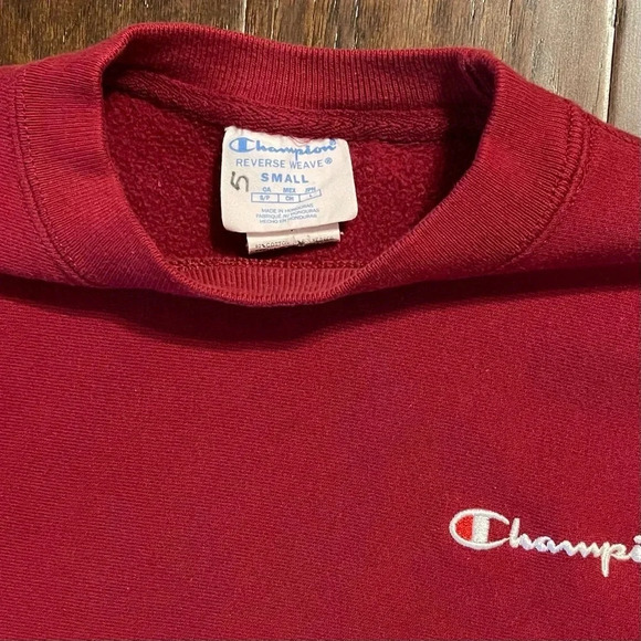 Vintage 90s Champion Reverse Weave Crewneck Sweater - Picture 4 of 10